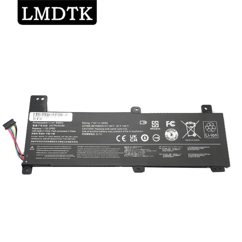 LMDTK Новый L15L2PB2 Аккумулятор для ноутбука LENOVO IdeaPad 310-14ISK 310-14IKB L15L2PB3 L15M2PB2 L15C2PB2
LMDTK Новый L15L2PB2 Аккумулятор для ноутбука LENOVO IdeaPad 310-14ISK 310-14IKB L15L2PB3 L15M2PB2 L15C2PB2