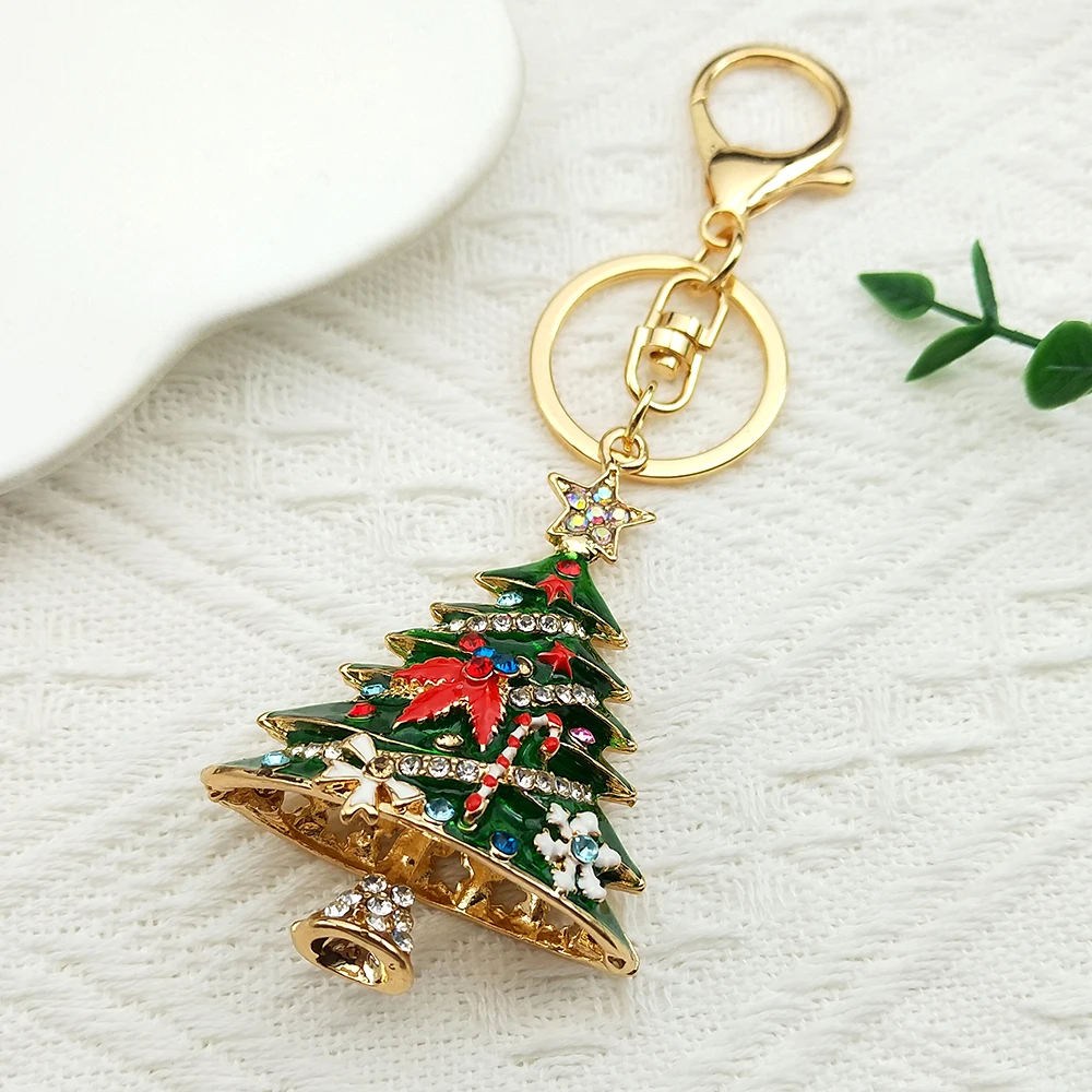 Exquisite Christmas Tree Star Key Chain Women Men Alloy Rhinestone Christmas Halloween Keychain Bag Accessories Charm Jewelry
Exquisite Christmas Tree Star Key Chain Women Men Alloy Rhinestone Christmas Halloween Keychain Bag Accessories Charm Jewelry
