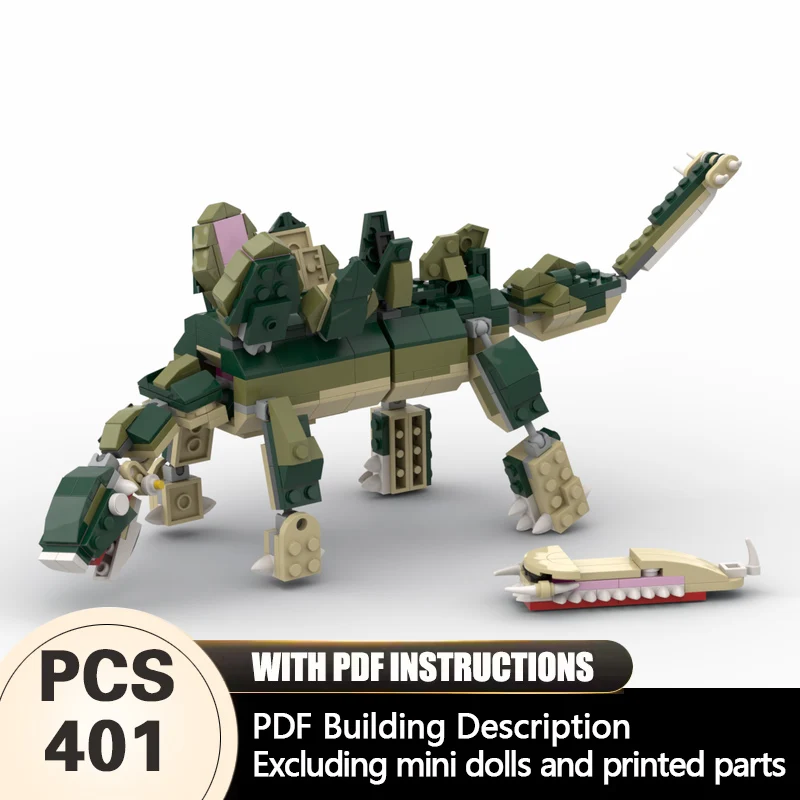 Creators Animal Series Model MOC Building Bricks Green Long-Neck Dinosaur Modular Technology Gifts Holiday Assemble Children Toy
Creators Animal Series Model MOC Building Bricks Green Long-Neck Dinosaur Modular Technology Gifts Holiday Assemble Children Toy
