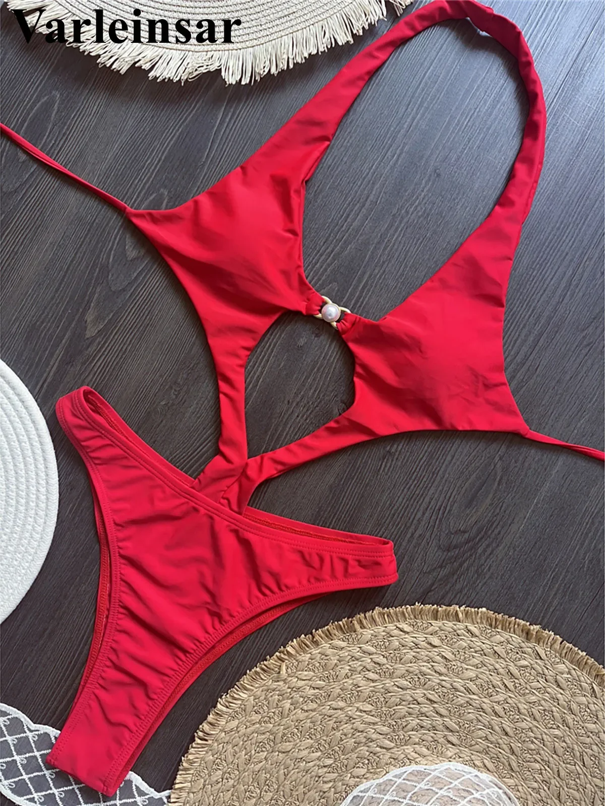 Sexy Cut Out Halter High Cut Leg Women Swimwear One Piece Swimsuit Female Pearl Monokini Padded Bather Bathing Suit Swim V6590
Sexy Cut Out Halter High Cut Leg Women Swimwear One Piece Swimsuit Female Pearl Monokini Padded Bather Bathing Suit Swim V6590