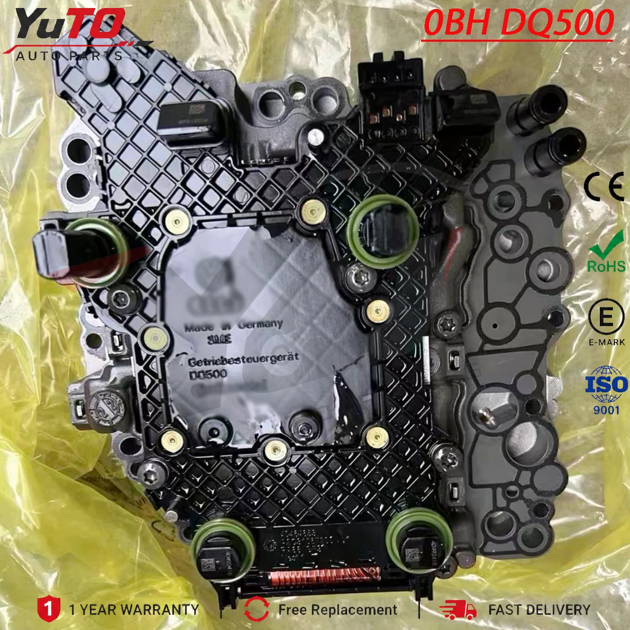 0BH927711C DQ500 0BH 0BT Transmission Mechatronic Unit With Control Module Solenoids For Audi Q3 TT VW Golf R Tiguan Transporter
0BH927711C DQ500 0BH 0BT Transmission Mechatronic Unit With Control Module Solenoids For Audi Q3 TT VW Golf R Tiguan Transporter