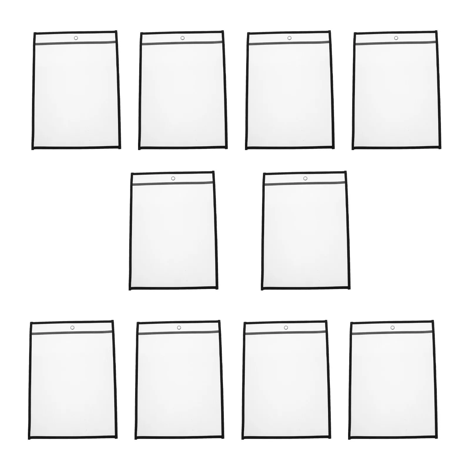 6Pcs Clear File Sleeves Non-Woven Pet Document Protector for School Office Study Paper Organizer Storage Holder Portable
6Pcs Clear File Sleeves Non-Woven Pet Document Protector for School Office Study Paper Organizer Storage Holder Portable