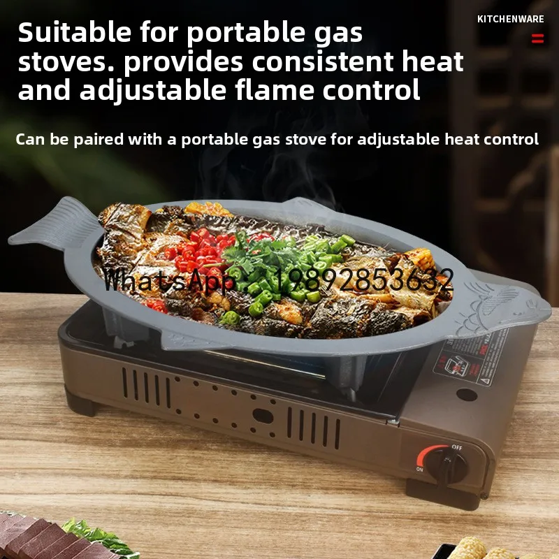 KG crispy fish oven commercial non-stick grilled fish plate cassette oven
KG crispy fish oven commercial non-stick grilled fish plate cassette oven