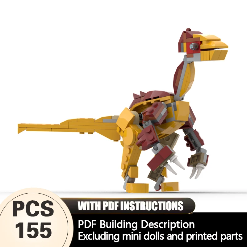 Creators Animal Series Model MOC Building Bricks Maneless Citipati Modular Technology Gifts Holiday Assemble Children Toys Suit
Creators Animal Series Model MOC Building Bricks Maneless Citipati Modular Technology Gifts Holiday Assemble Children Toys Suit