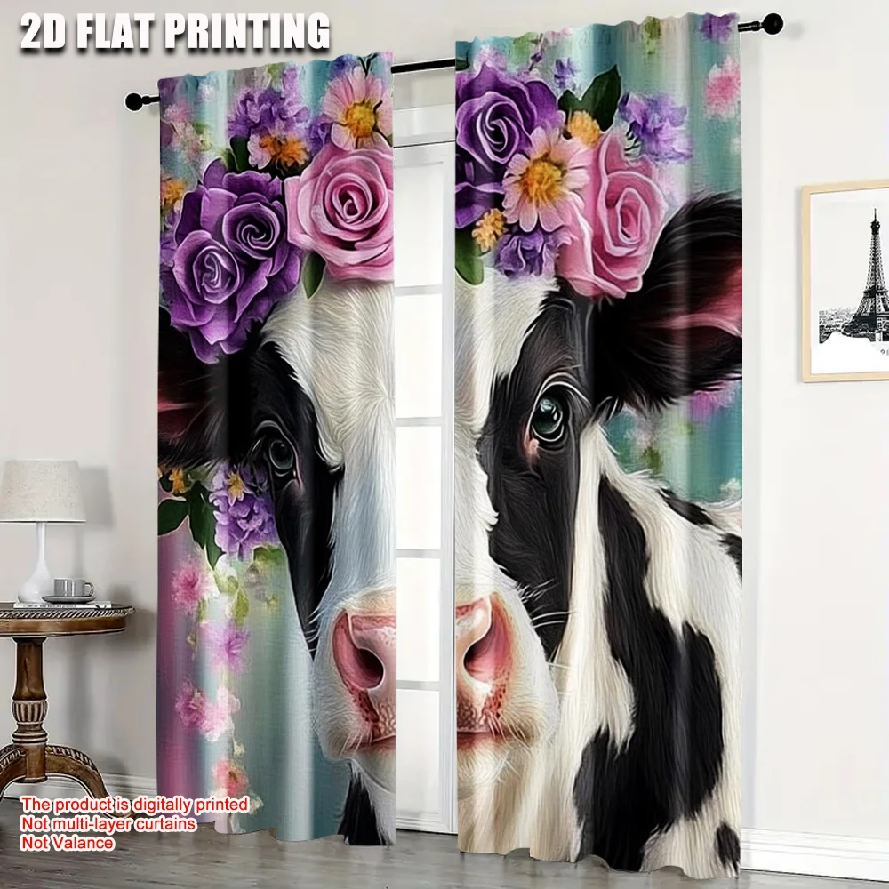 2pc, Window Drapes Calves with wreaths Polyester,Without Electricity Holiday Decorations Suitable for aesthetic room decor
2pc, Window Drapes Calves with wreaths Polyester,Without Electricity Holiday Decorations Suitable for aesthetic room decor