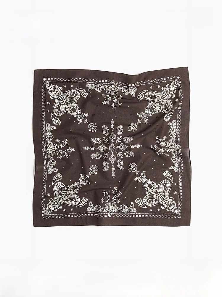 H&M Men's Printed Scarf 60cm Cotton Spring Autumn Seasonal Fashion Accessory Versatile Use Comfortable Material
H&M Men's Printed Scarf 60cm Cotton Spring Autumn Seasonal Fashion Accessory Versatile Use Comfortable Material