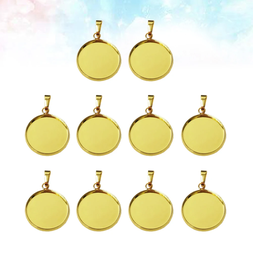 20pcs Stainless Steel Pendant Trays DIY Jewelry Accessories Kit Necklace Pendants Oval Tray Durable Craft Gifts
20pcs Stainless Steel Pendant Trays DIY Jewelry Accessories Kit Necklace Pendants Oval Tray Durable Craft Gifts