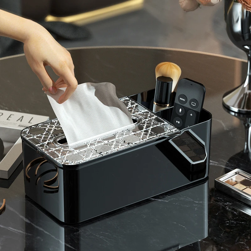 Desktop Tissue Box Household Creative Paper Box Transparent Tissue Box Cover Rectangular Napkin Dispenser Office Tissue Holder
Desktop Tissue Box Household Creative Paper Box Transparent Tissue Box Cover Rectangular Napkin Dispenser Office Tissue Holder