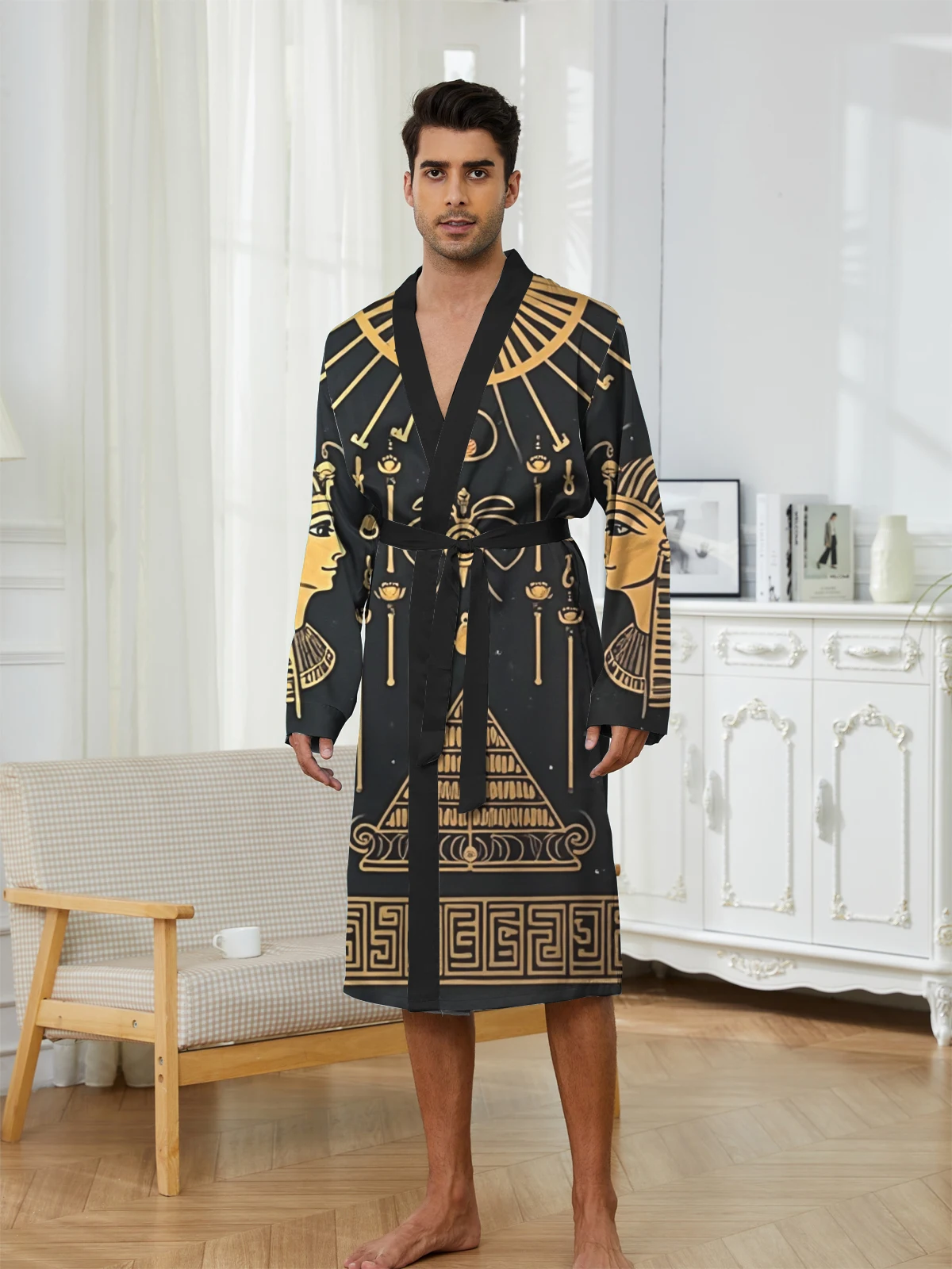 1pcs Men's Robes 2026 Spring/Summer 3D Printed Graphic Breathable bath robe dressing gown Sleepwear Bathrobe robe
1pcs Men's Robes 2026 Spring/Summer 3D Printed Graphic Breathable bath robe dressing gown Sleepwear Bathrobe robe