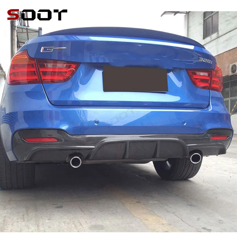 for BMW 3 Series GT F34 Carbon Fiber Car Rear Bumper Diffuser Rear Splitters Spoiler Back lip Upgrade Car Auto Parts
for BMW 3 Series GT F34 Carbon Fiber Car Rear Bumper Diffuser Rear Splitters Spoiler Back lip Upgrade Car Auto Parts