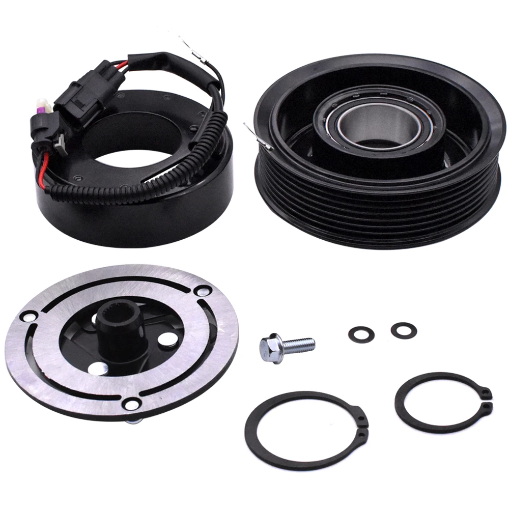 Комплект сцепления компрессора переменного тока с 7 канавками для Honda Civic 2016 2017-2021 L4 2.0L
Комплект сцепления компрессора переменного тока с 7 канавками для Honda Civic 2016 2017-2021 L4 2.0L