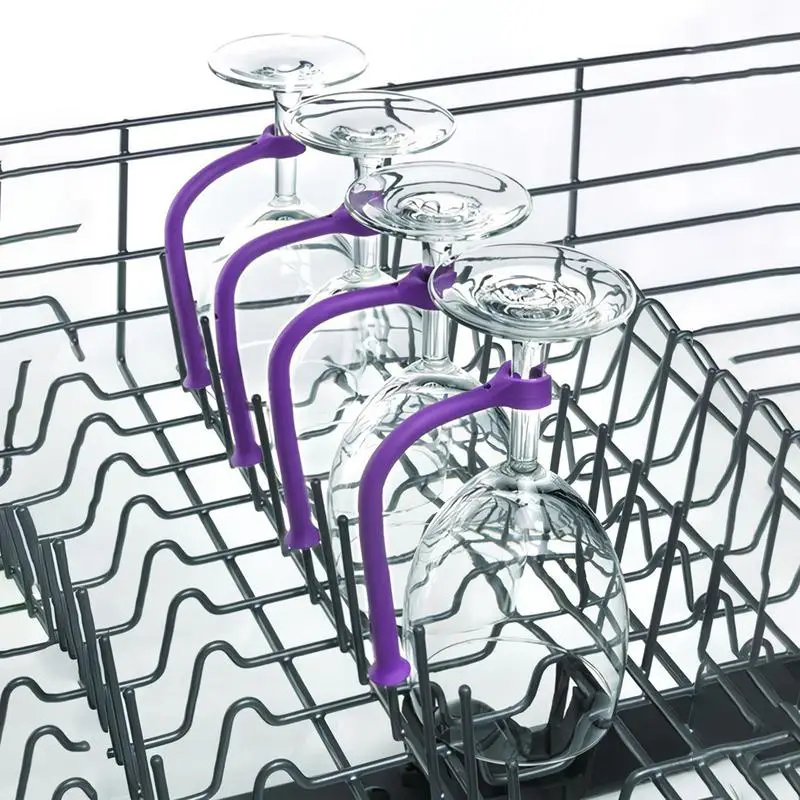 Dishwasher Wine Glass Holder 4X Glass Holder Rack Tether Goblet Holder Neck Wine Glass Silicone For Cocktail Champagne supply
Dishwasher Wine Glass Holder 4X Glass Holder Rack Tether Goblet Holder Neck Wine Glass Silicone For Cocktail Champagne supply