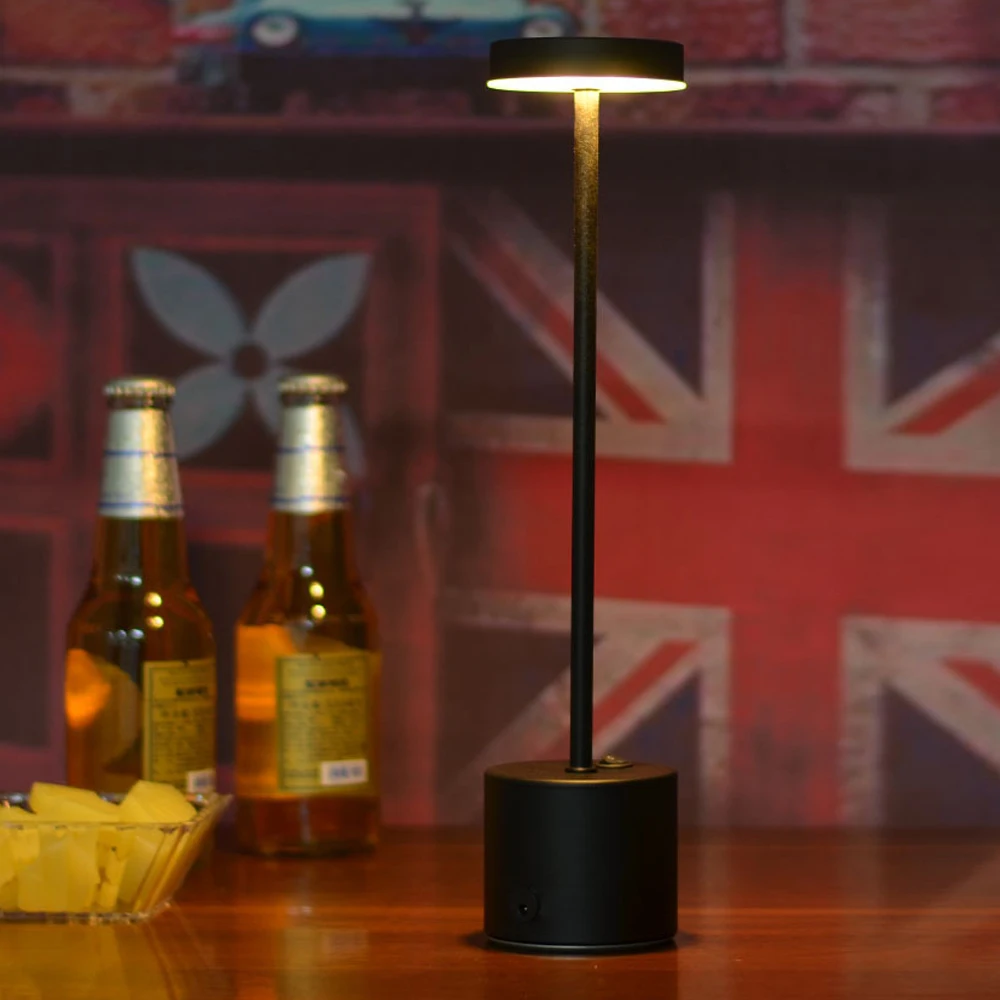 Rechargeable LED Desk Lamp Creative Touch Switch Dimmable Table Lamp 3 Color Temperatures Bedroom Office Restaurant Lamp
Rechargeable LED Desk Lamp Creative Touch Switch Dimmable Table Lamp 3 Color Temperatures Bedroom Office Restaurant Lamp