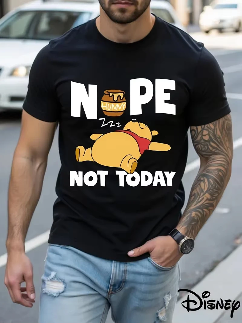 Disney 2026 New Winnie The Pooh Print T-Shirt Couple Unisex Cotton T-Shirt Relaxed Plus Size Top Birthday Gift Short Sleeve
Disney 2026 New Winnie The Pooh Print T-Shirt Couple Unisex Cotton T-Shirt Relaxed Plus Size Top Birthday Gift Short Sleeve