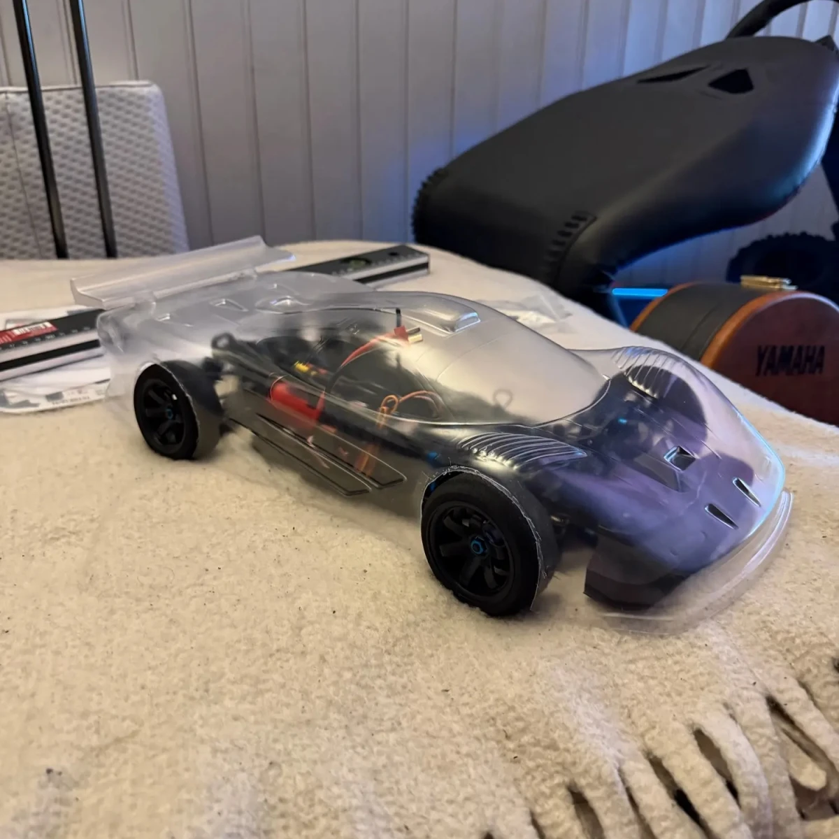 1/10 scale Polycarbonate RC Racing body (190mm Width) fit Tamiya tt02 Chassis
1/10 scale Polycarbonate RC Racing body (190mm Width) fit Tamiya tt02 Chassis