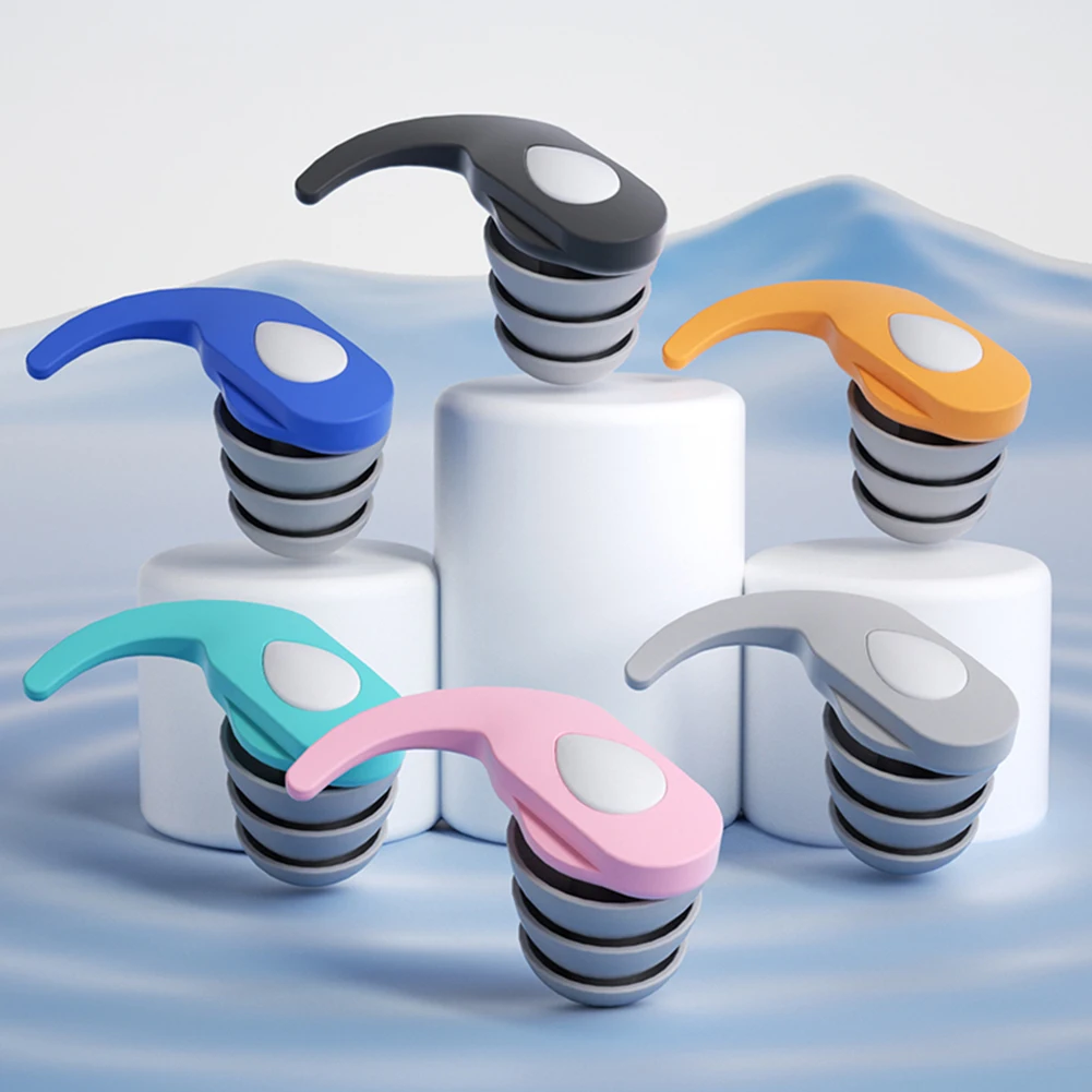 1 Pair Silicone Ear Protection Earplugs Waterproof Anti-Noise Ear Plugs Soft Comfort Soundproof Ear Plugs for Sleeping Swimming
1 Pair Silicone Ear Protection Earplugs Waterproof Anti-Noise Ear Plugs Soft Comfort Soundproof Ear Plugs for Sleeping Swimming