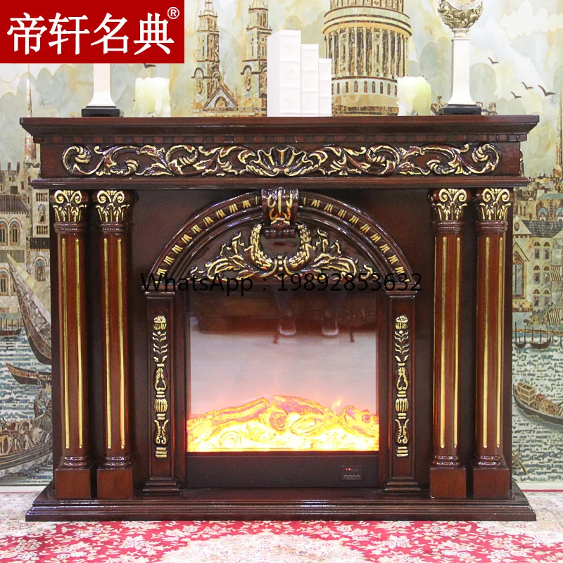 LYY 1.5m European Style Fireplace Decorative Cabinet Solid Wood American Style Fireplace Frame Luxurious Gold Decoration Heating
LYY 1.5m European Style Fireplace Decorative Cabinet Solid Wood American Style Fireplace Frame Luxurious Gold Decoration Heating