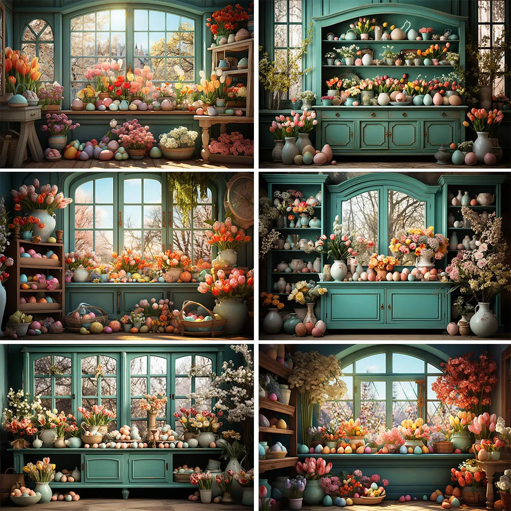 Mocsicka Spring Easter Photography Background Fresh Flowers Easter Eggs Blue Cabinets Window Newborn Photo Backdrop Studio Props
Mocsicka Spring Easter Photography Background Fresh Flowers Easter Eggs Blue Cabinets Window Newborn Photo Backdrop Studio Props