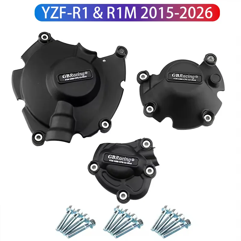 Motorcycles Engine Cover Protection For GB Racing For R1 R1M R1S 2015-2026 GBRacing – Includes Secondary & Clutch Covers
Motorcycles Engine Cover Protection For GB Racing For R1 R1M R1S 2015-2026 GBRacing – Includes Secondary & Clutch Covers