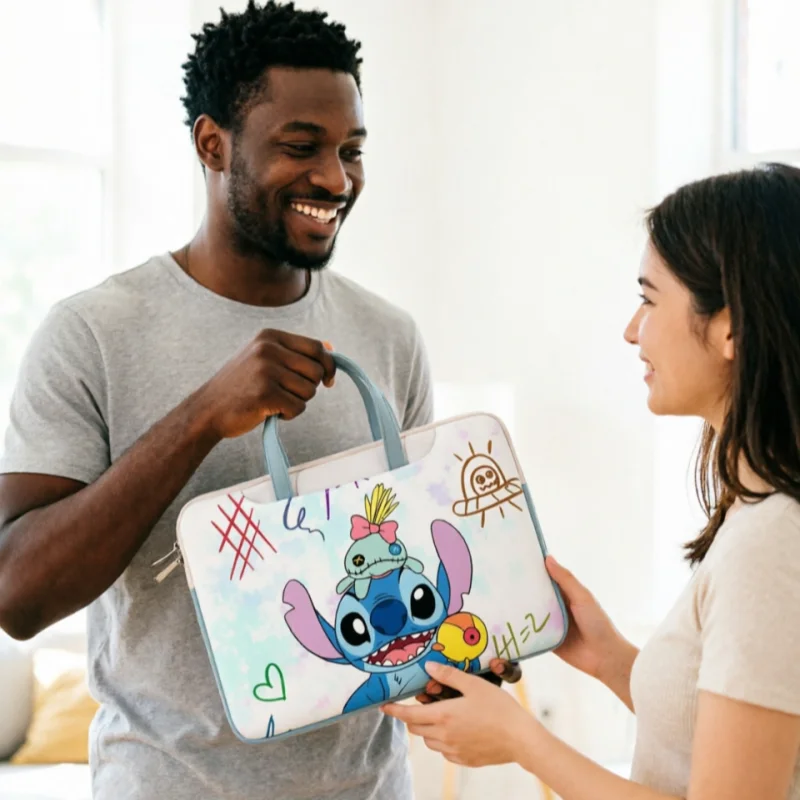 New Cartoon Anime Stitch Laptop Bag Shoulder Handbag Storage Bag Suitable for Apple Lenovo 12 13.3 14 15 16 Inch Macbook Gift
New Cartoon Anime Stitch Laptop Bag Shoulder Handbag Storage Bag Suitable for Apple Lenovo 12 13.3 14 15 16 Inch Macbook Gift