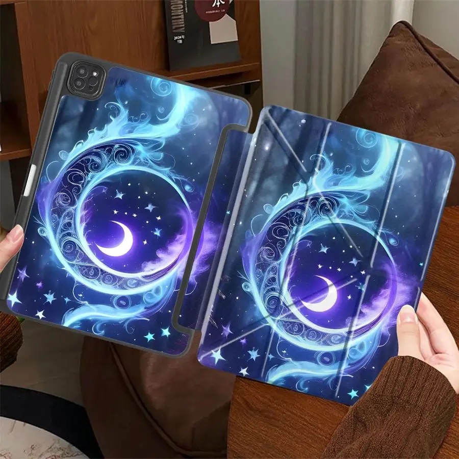 Чехол для планшета с рисунком луны для iPad Pro 2025, Mini 6, 7, Pro 11-го, 10-го, 9-го, 8-го, 7-го поколений, 12.9 дюймов, Air 4, 5, M3, M2, M4, 11 дюймов, с подставкой
Чехол для планшета с рисунком луны для iPad Pro 2025, Mini 6, 7, Pro 11-го, 10-го, 9-го, 8-го, 7-го поколений, 12.9 дюймов, Air 4, 5, M3, M2, M4, 11 дюймов, с подставкой