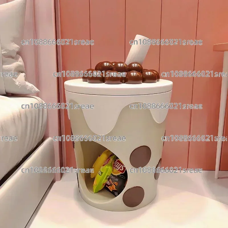 Modern Creative Bubble Tea Shaped Small Coffee Table for Living Room Sofa Side Table with Storage Bedside Table Shelf Ornaments
Modern Creative Bubble Tea Shaped Small Coffee Table for Living Room Sofa Side Table with Storage Bedside Table Shelf Ornaments