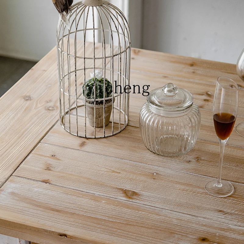 LSL retro coffee table solid wood square Roman column style B & B living room creative office tea table
LSL retro coffee table solid wood square Roman column style B & B living room creative office tea table