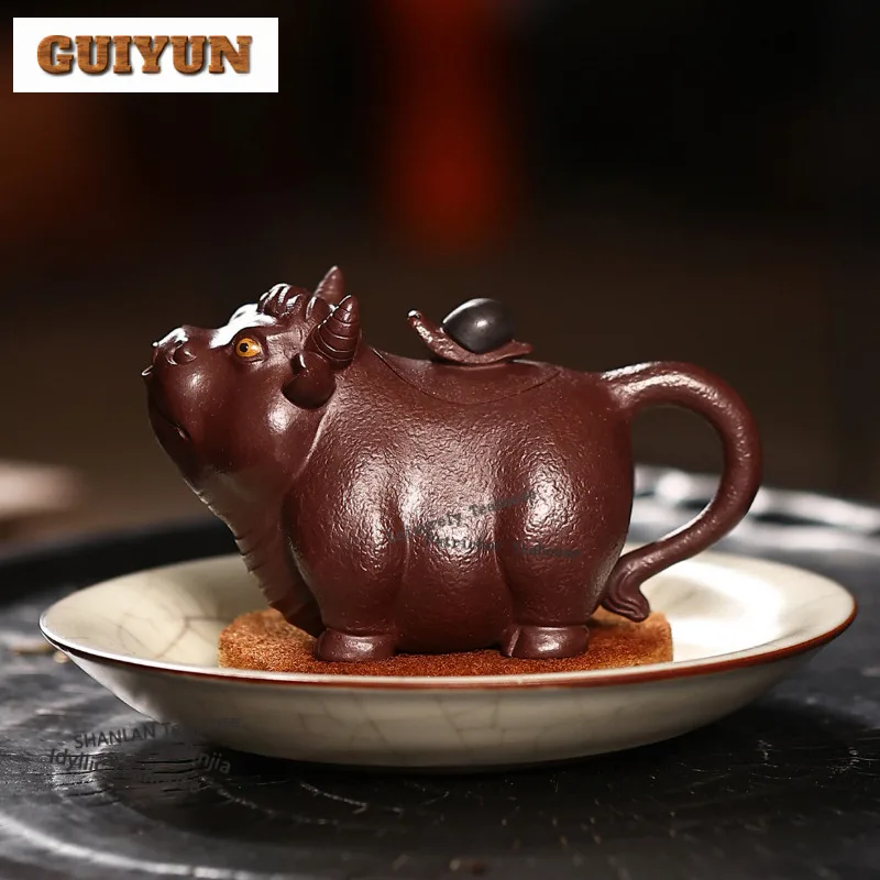 170 мл классический Исин фиолетовый глиняный чайник ручной работы горшок для крупного рогатого скота необработанная руда фиолетовый грязевой чайник заварочный чайник китайский чайный сервиз Zisha чайная посуда
170 мл классический Исин фиолетовый глиняный чайник ручной работы горшок для крупного рогатого скота необработанная руда фиолетовый грязевой чайник заварочный чайник китайский чайный сервиз Zisha чайная посуда