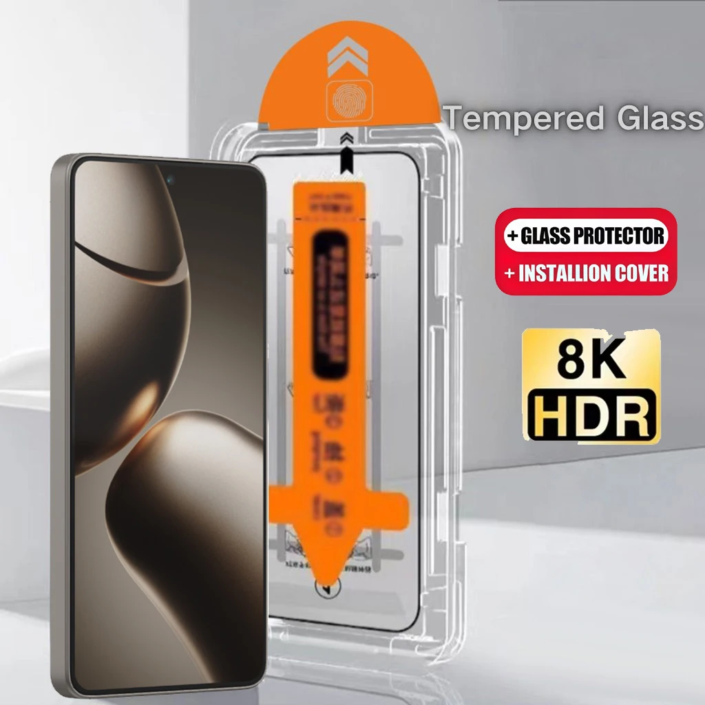 5PCS Easy Install Dust Free Screen Protector For Realme Note 80 60X 70T 50 GT 6T 7 2 8 Pro Neo 3T Master Tempered Glass Film
5PCS Easy Install Dust Free Screen Protector For Realme Note 80 60X 70T 50 GT 6T 7 2 8 Pro Neo 3T Master Tempered Glass Film