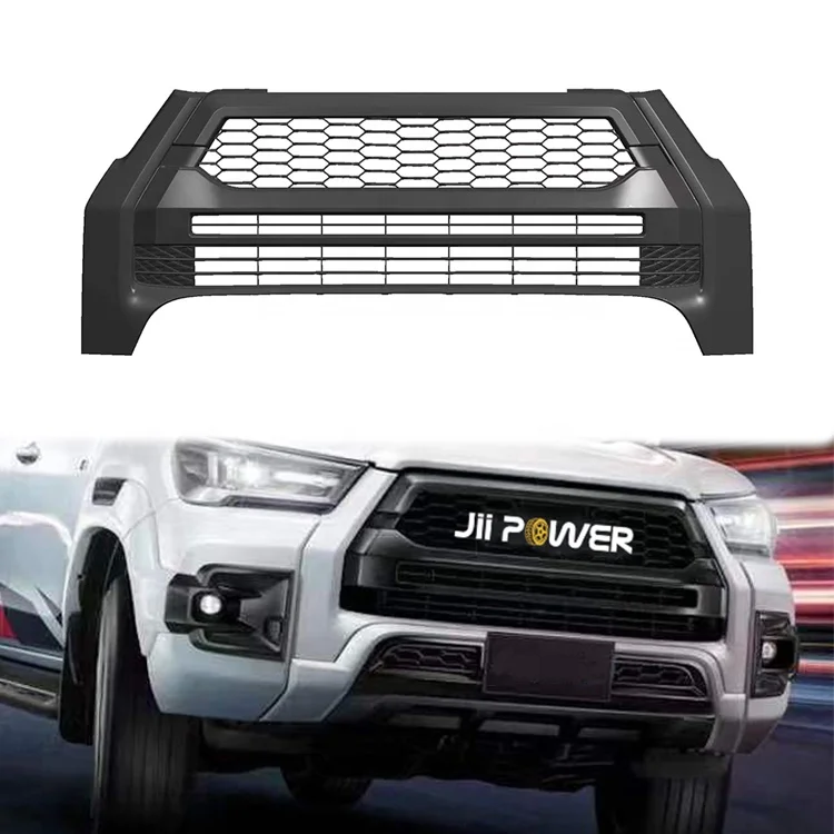 NEW Car Front Grill for Hilux ROCCO Adventure 2021 With LED Amber Lights Parrilla Delantera Del Coche
NEW Car Front Grill for Hilux ROCCO Adventure 2021 With LED Amber Lights Parrilla Delantera Del Coche