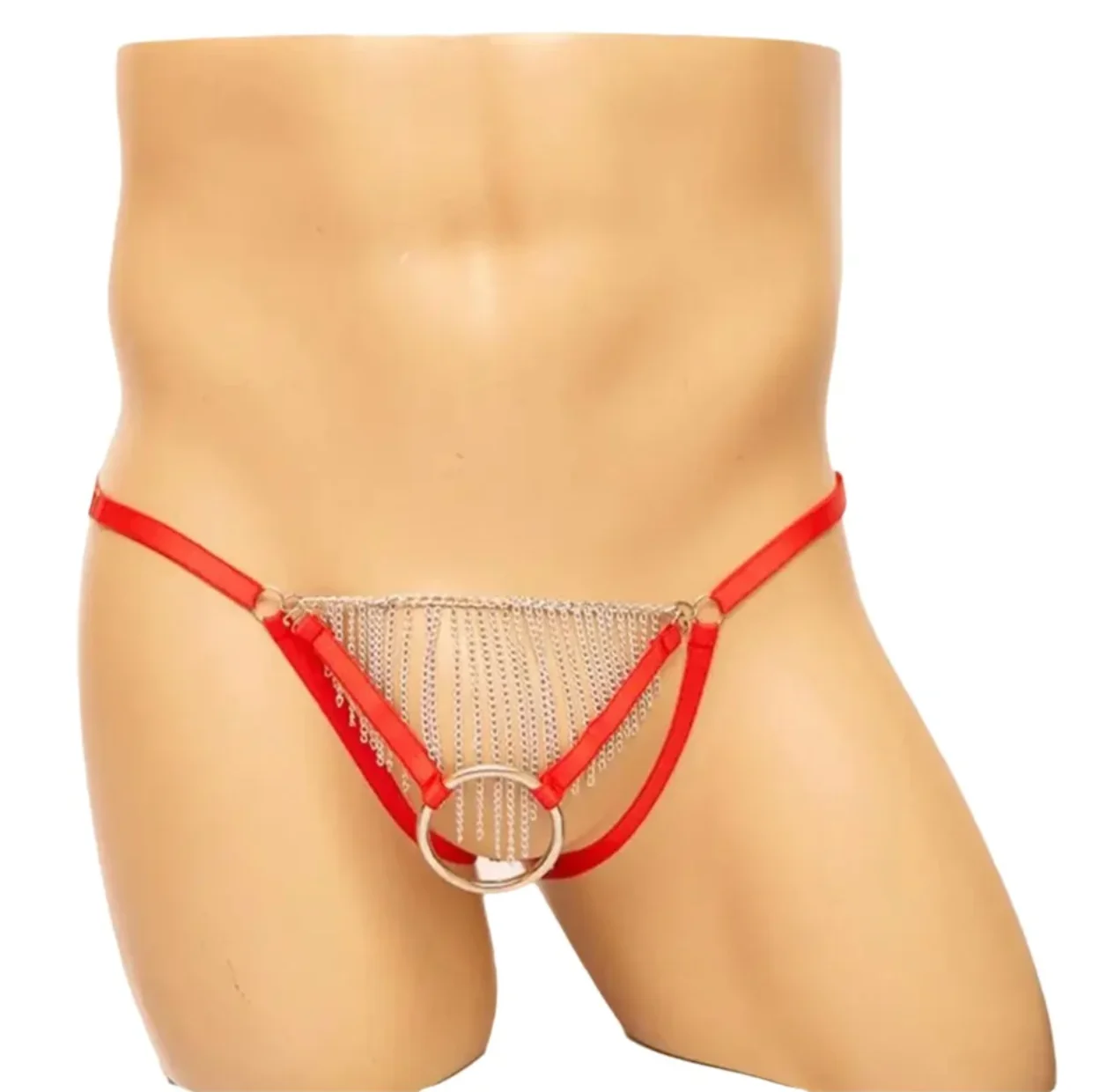 Men's sexy panties Lace Chain T-pants Red Black Hollowed-out XXX Sissy Penile Hole Dick Men's erotic lingerie
Men's sexy panties Lace Chain T-pants Red Black Hollowed-out XXX Sissy Penile Hole Dick Men's erotic lingerie