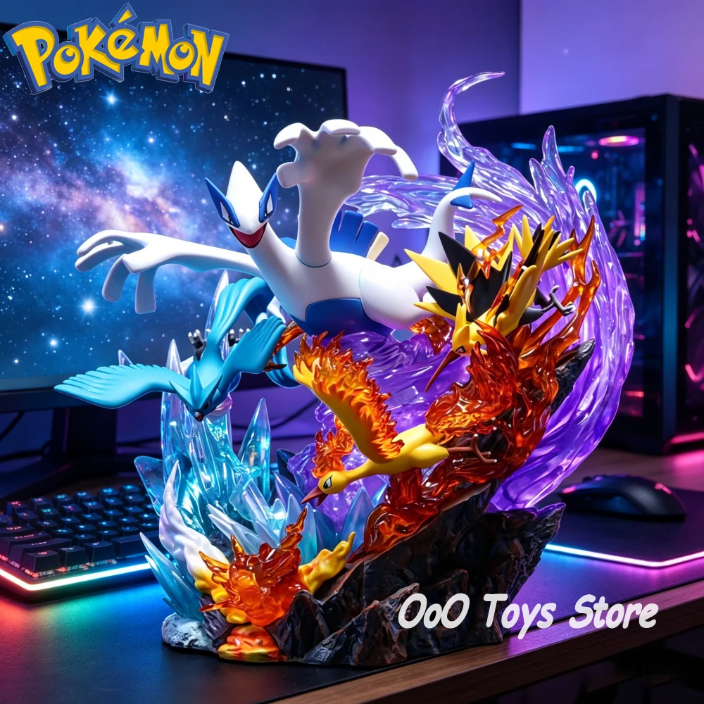 31cm Anime Pokemon Figure Lugia And Legendary bird Pokemon Action Figures Pvc Statue Desktop Ornamen Collection Model Toys Gifts
31cm Anime Pokemon Figure Lugia And Legendary bird Pokemon Action Figures Pvc Statue Desktop Ornamen Collection Model Toys Gifts