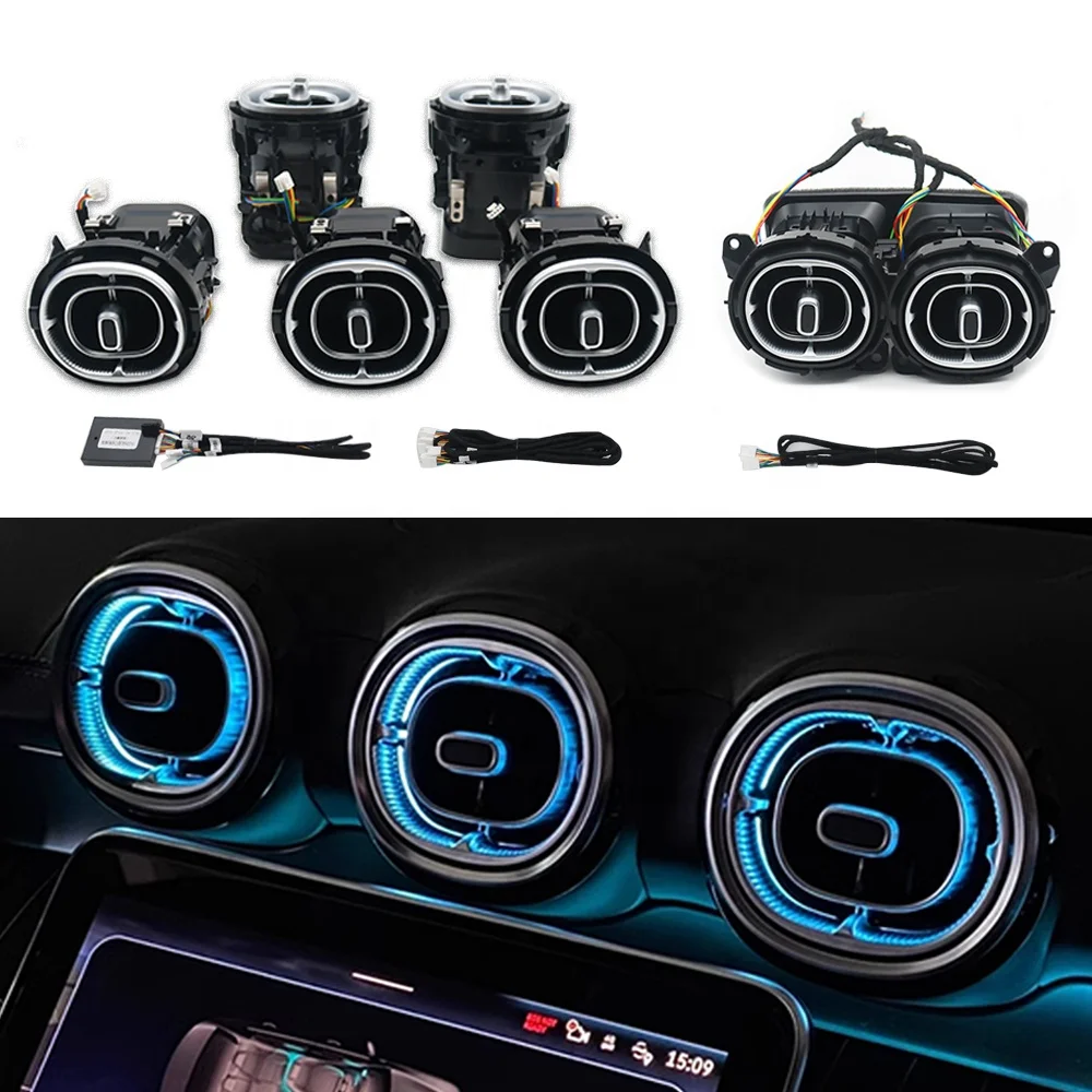 STLFC GLC Interior Upgrade Turbine Air Condition 64 Colors Ambient Light for Mercedess-Benzs W206 X254
STLFC GLC Interior Upgrade Turbine Air Condition 64 Colors Ambient Light for Mercedess-Benzs W206 X254