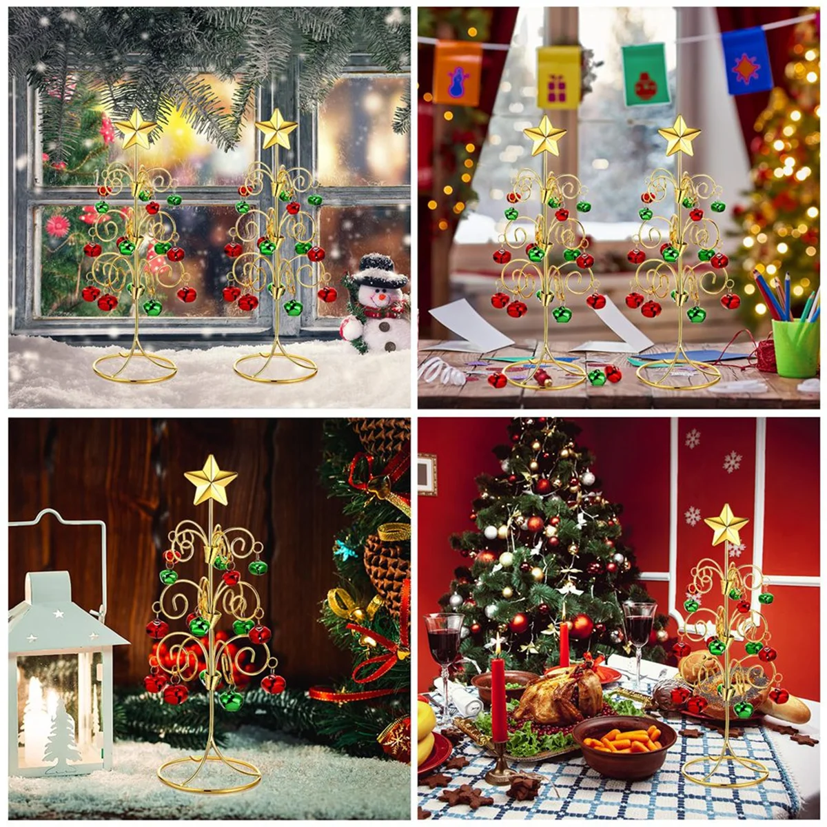New 2PCS Ornament Display Tree Tabletop Metal Holder Hanger Wire Hook Ornament Stand Metal Christmas Tree Ornament Holder
New 2PCS Ornament Display Tree Tabletop Metal Holder Hanger Wire Hook Ornament Stand Metal Christmas Tree Ornament Holder