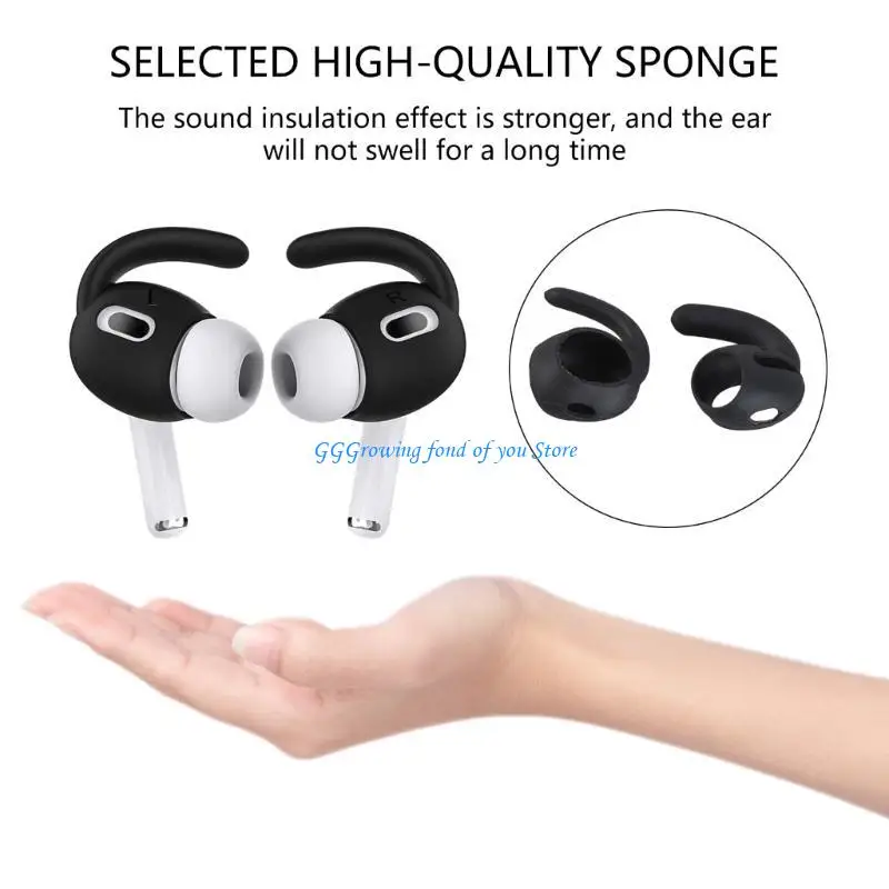 H9EB 3Pairs Ear Hooks Ear Sleeves Caps For Earphones Durability Silicone Earplugs
H9EB 3Pairs Ear Hooks Ear Sleeves Caps For Earphones Durability Silicone Earplugs