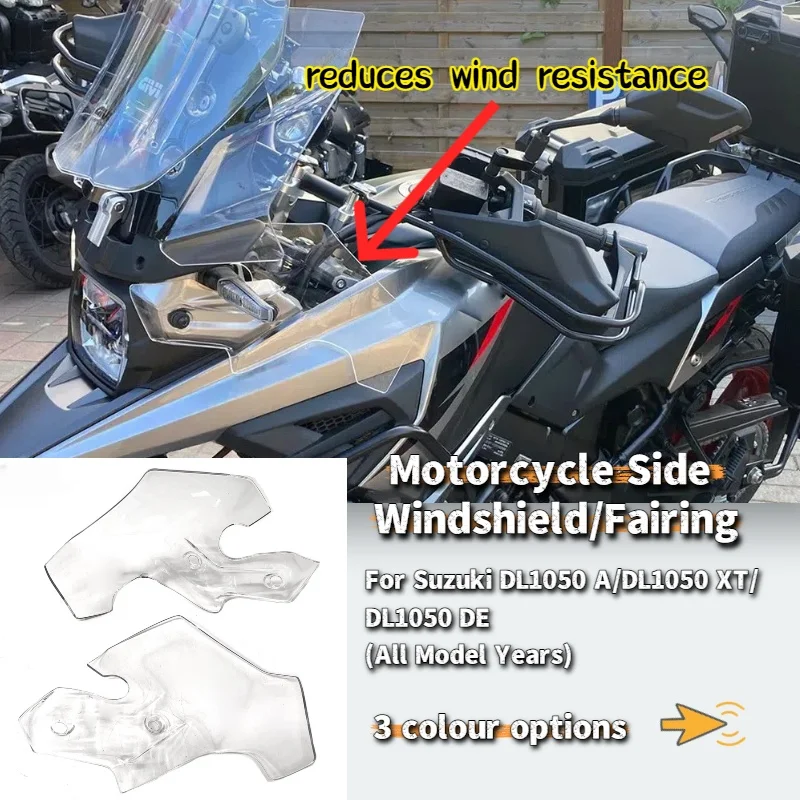 Новые поступления для Suzuki DL1050A/XT/DL мотоцикла, боковой дефлектор лобового стекла, боковая панель переднего лобового стекла для DL1050 A DL 1050XT
Новые поступления для Suzuki DL1050A/XT/DL мотоцикла, боковой дефлектор лобового стекла, боковая панель переднего лобового стекла для DL1050 A DL 1050XT