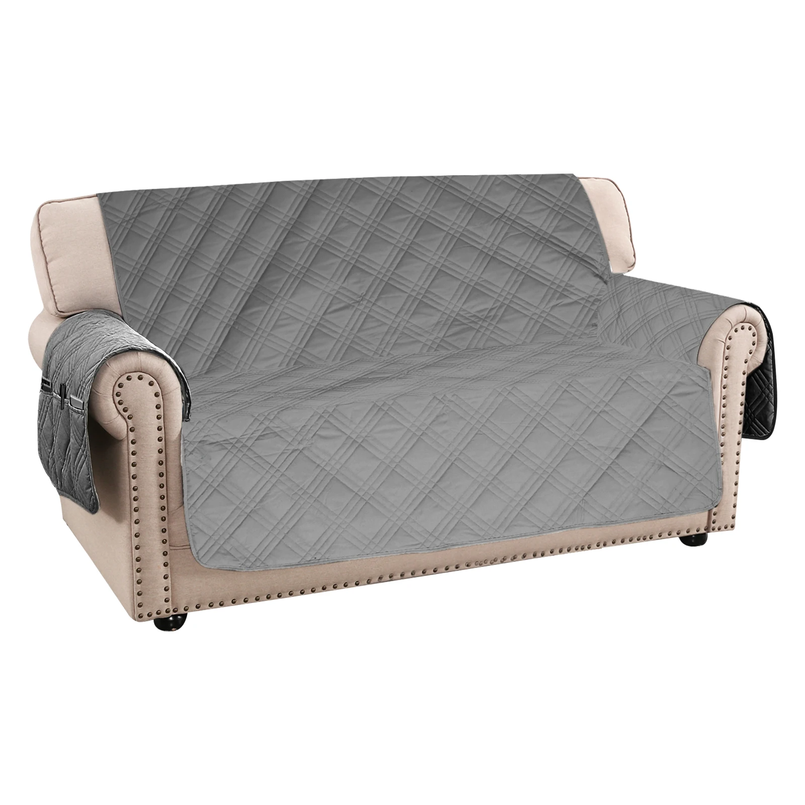 Waterproof Sofa Cover Anti Slip Couch Cover with Pockets Elastic Straps Sofa Slipcover for Pet Dog Kid Furniture Protector
Waterproof Sofa Cover Anti Slip Couch Cover with Pockets Elastic Straps Sofa Slipcover for Pet Dog Kid Furniture Protector