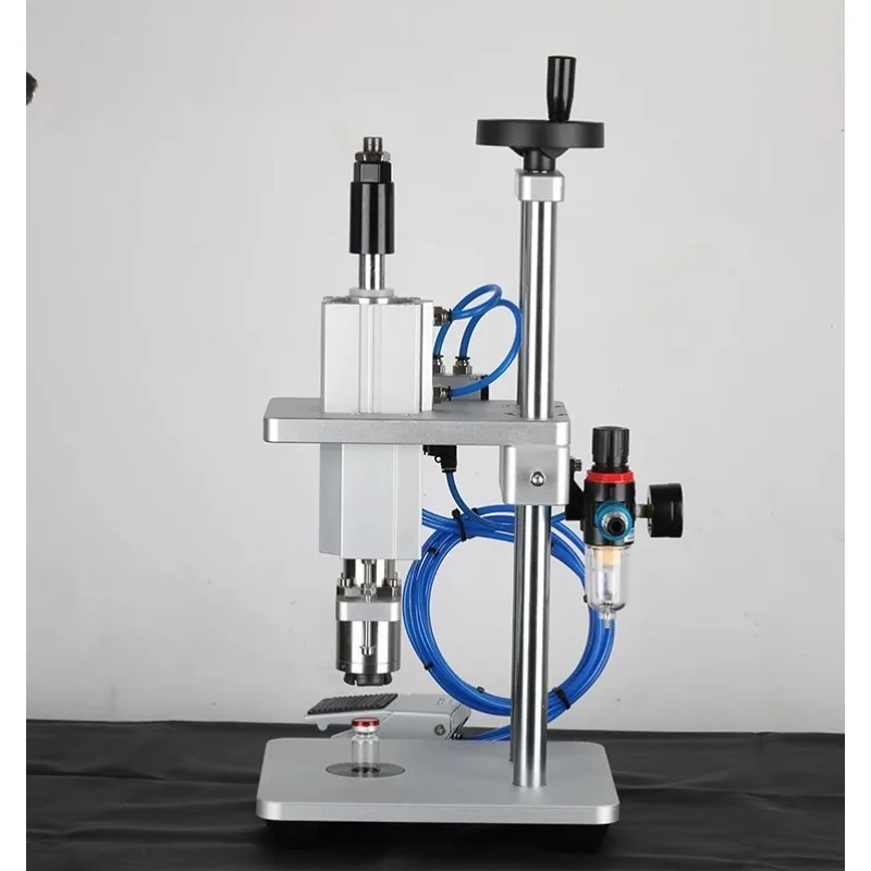 Small Pneumatic Capping Machine Automatic Sealing Machine Locking Bottle-plastic Cap Binding Machine
Small Pneumatic Capping Machine Automatic Sealing Machine Locking Bottle-plastic Cap Binding Machine