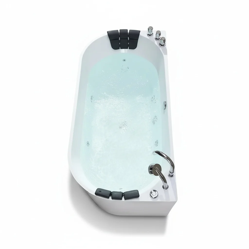 Отдельностоящая гидромассажная ванна-джакузи, 1700 мм/67 дюймов, из чистого акрила, овальная СПА-ванна, 8 регулируемых форсунок, для роскошной ванной комнаты
Отдельностоящая гидромассажная ванна-джакузи, 1700 мм/67 дюймов, из чистого акрила, овальная СПА-ванна, 8 регулируемых форсунок, для роскошной ванной комнаты