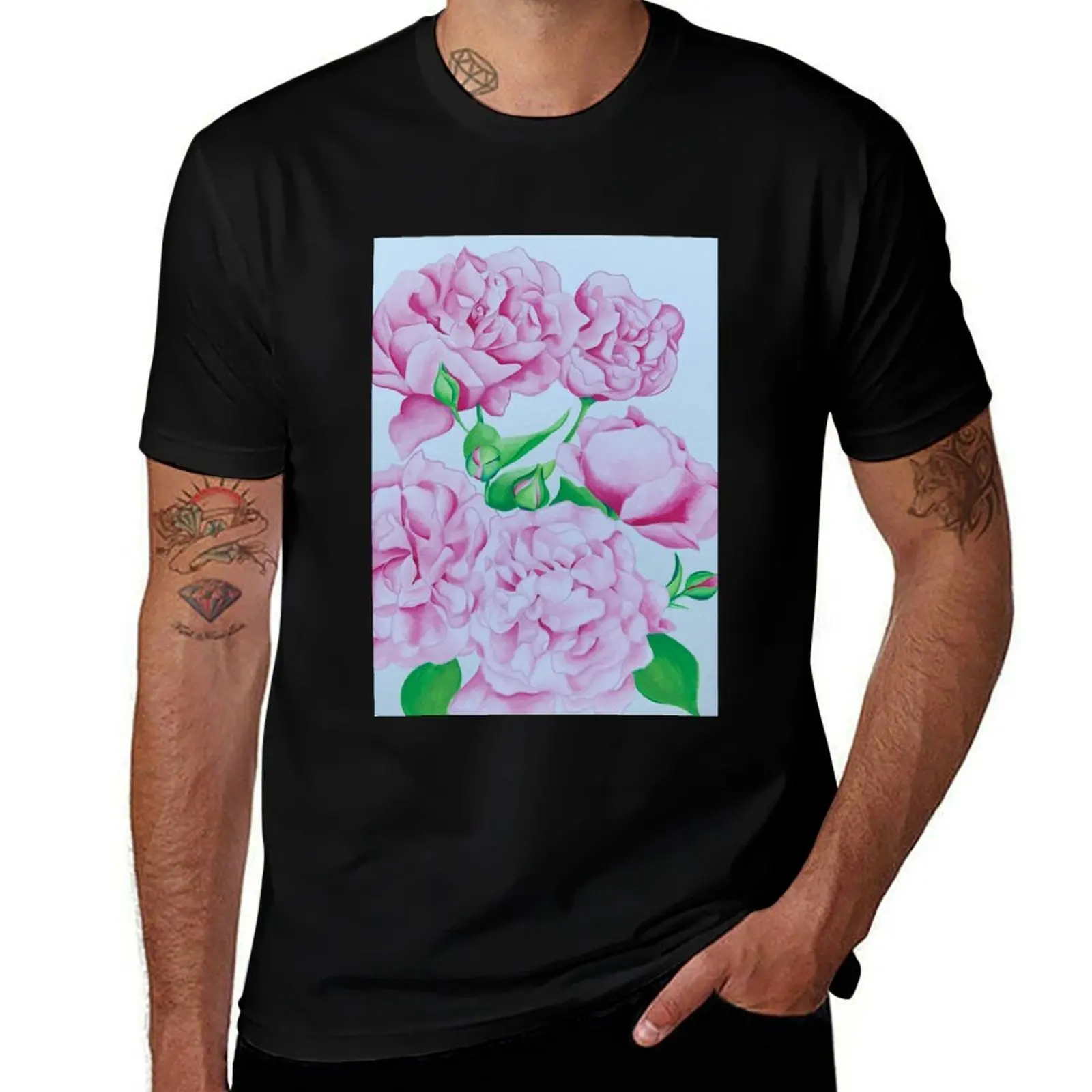 Bouquet of roses T-Shirt quick-drying man clothes graphic t shirts custom t-shirts men t shirt
Bouquet of roses T-Shirt quick-drying man clothes graphic t shirts custom t-shirts men t shirt
