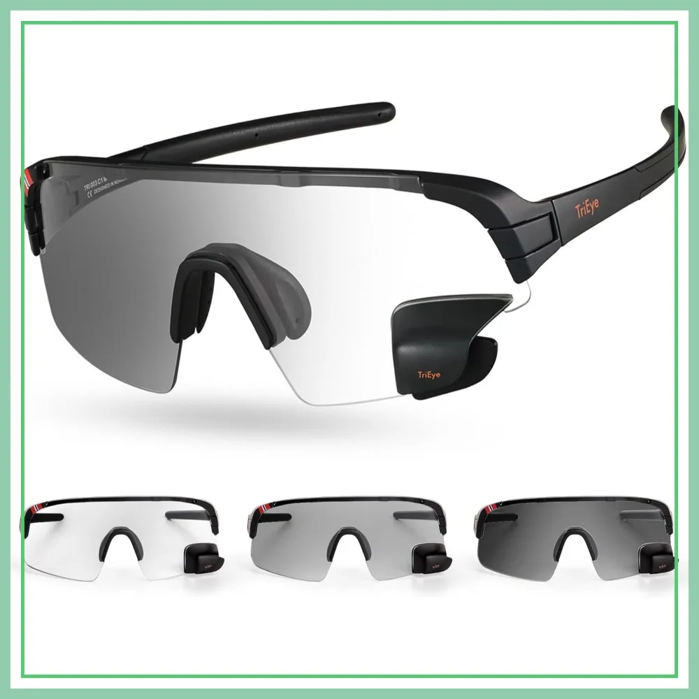 Cycling Glasses with Rear-view Mirror - Sports Sunglasses for Men Women UV400 Protection
Cycling Glasses with Rear-view Mirror - Sports Sunglasses for Men Women UV400 Protection