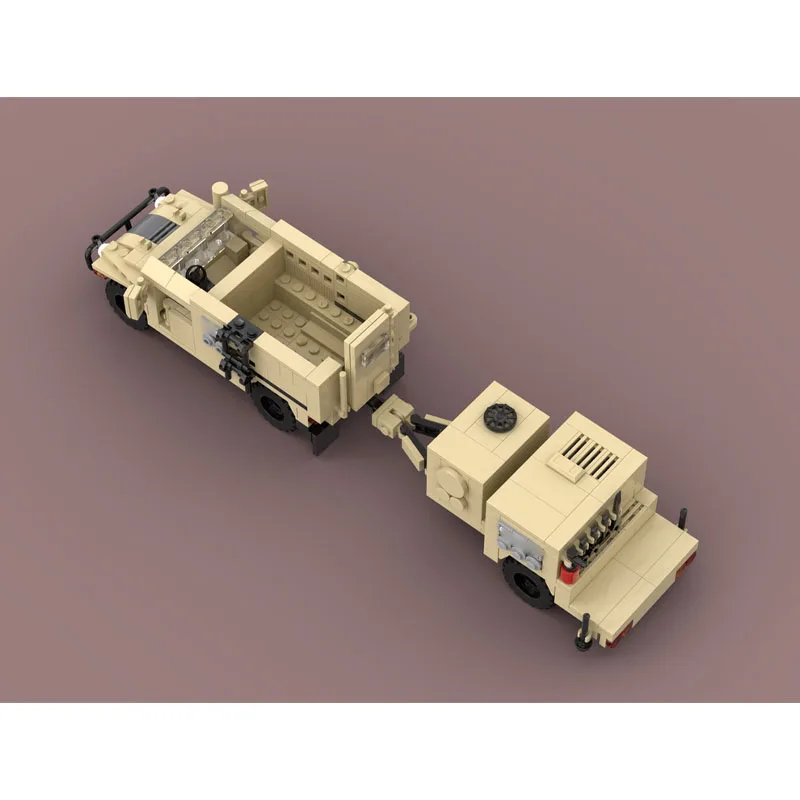 MOC-188905 City Military Semi-Trailer Truck Building Block Model 633 Parts Boys' Children's Birthday Christmas Toy Gift
MOC-188905 City Military Semi-Trailer Truck Building Block Model 633 Parts Boys' Children's Birthday Christmas Toy Gift