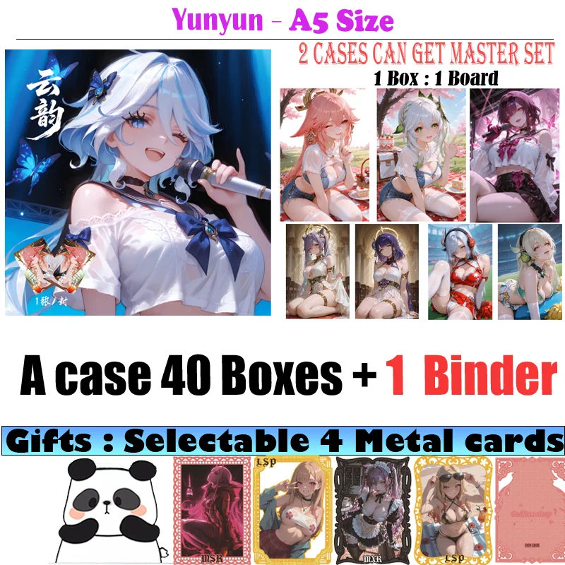 Новейшая акриловая доска «Богиня» размера А5 «Юньюнь» Waifu Hobby Doujin, коллекция карточных игр, доска, торговые карты, подарки, игрушки
Новейшая акриловая доска «Богиня» размера А5 «Юньюнь» Waifu Hobby Doujin, коллекция карточных игр, доска, торговые карты, подарки, игрушки