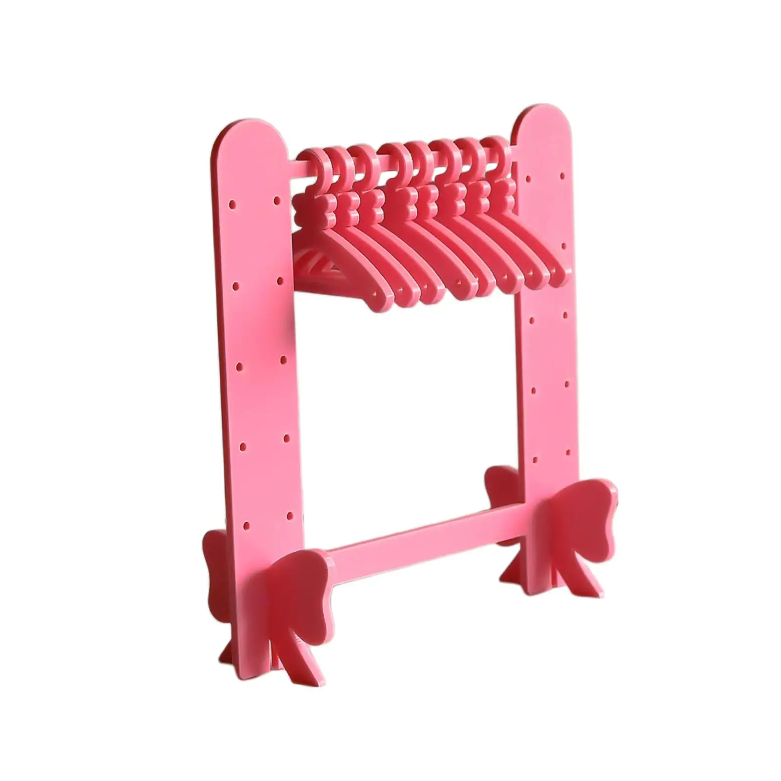 Earring Holder Stand Hanging Organizer with 8 Mini Hangers for Personal Exhibition Display Showcase Shop Window Household
Earring Holder Stand Hanging Organizer with 8 Mini Hangers for Personal Exhibition Display Showcase Shop Window Household
