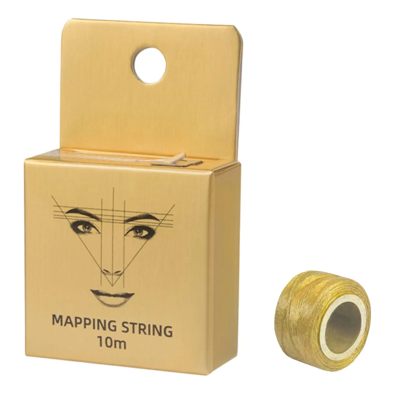 Eyebrow Mapping String Pre Inked Cotton Thread Easy to Use Brow Position Ruler Tool for Home and Salon Makeup
Eyebrow Mapping String Pre Inked Cotton Thread Easy to Use Brow Position Ruler Tool for Home and Salon Makeup