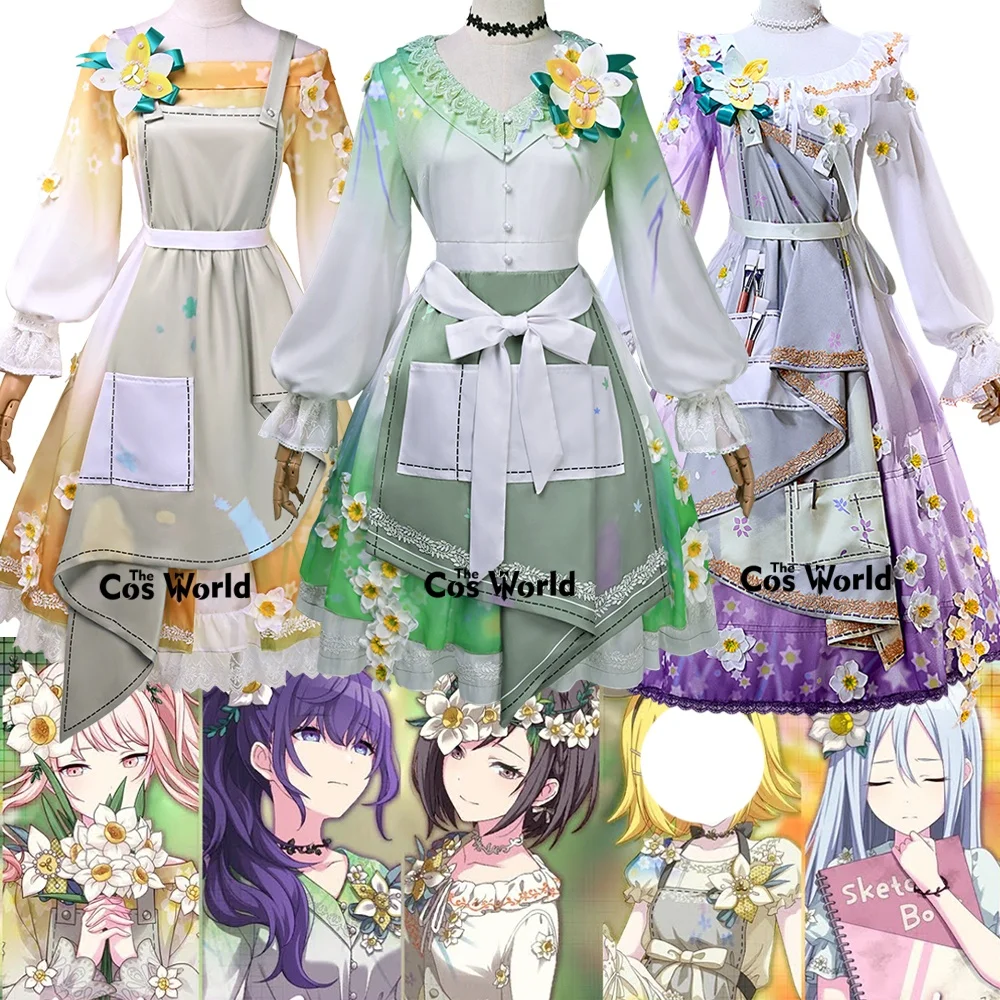 Project Sekai Colorful Stage Feat 25-ji Nightcord de Kagirinaku Haiiro e Shinonome Ena Asahina Mafuyu Аниме Костюмы для косплея
Project Sekai Colorful Stage Feat 25-ji Nightcord de Kagirinaku Haiiro e Shinonome Ena Asahina Mafuyu Аниме Костюмы для косплея