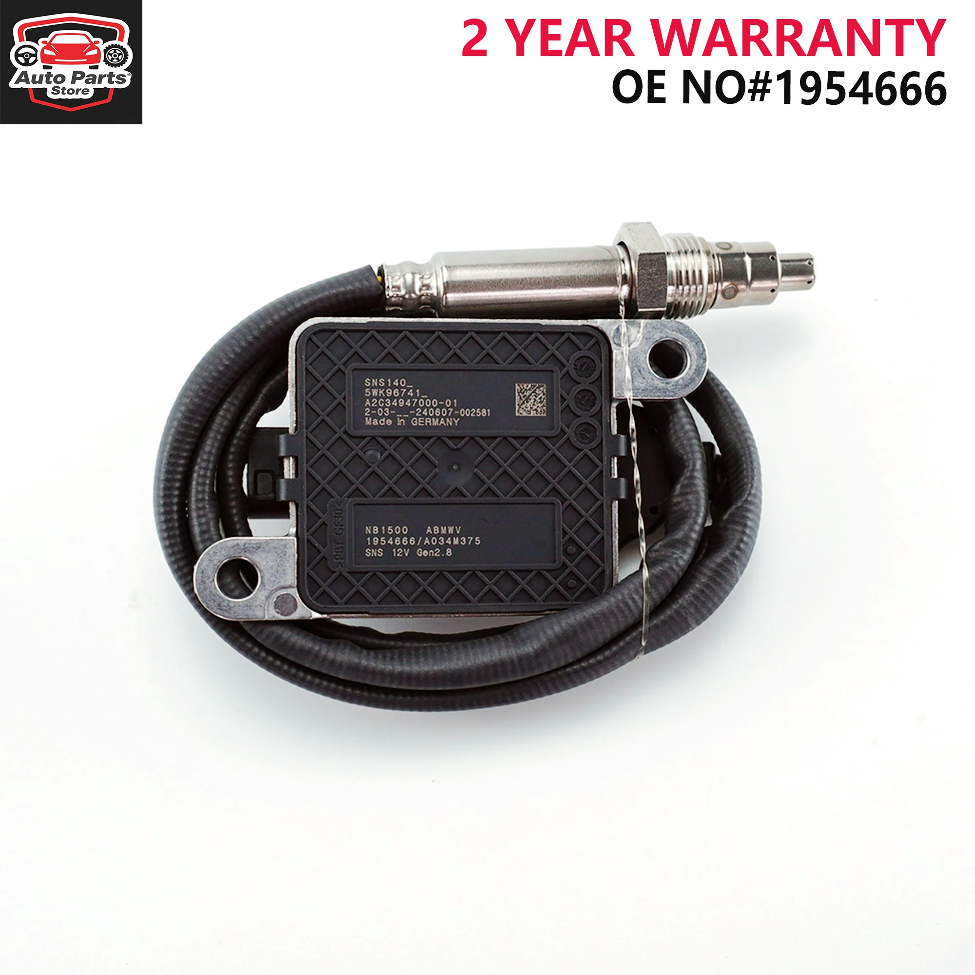 5WK96741 5WK9 6741 1954666 Nitrogen Oxygen Sensor For Cumminss 11.9L 15.0L 2013-2018 Nox Sensor
5WK96741 5WK9 6741 1954666 Nitrogen Oxygen Sensor For Cumminss 11.9L 15.0L 2013-2018 Nox Sensor