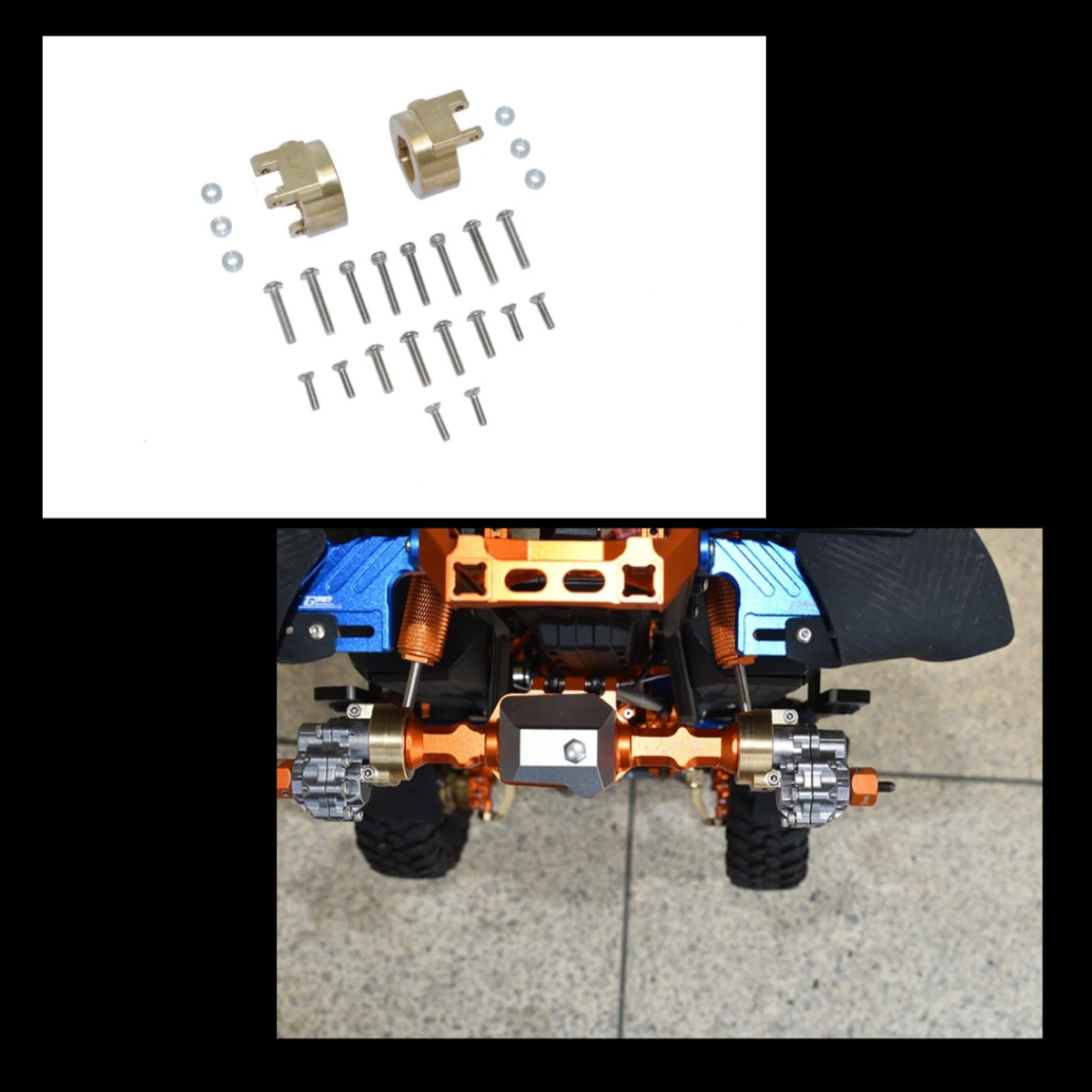 GPM BRASS REAR GEAR BOX MOUNTS (MULTIPLE POSITIONING HOLES) For 1/10 TRX4 DEFENDER TRAIL CRAWLER-82056-4
GPM BRASS REAR GEAR BOX MOUNTS (MULTIPLE POSITIONING HOLES) For 1/10 TRX4 DEFENDER TRAIL CRAWLER-82056-4