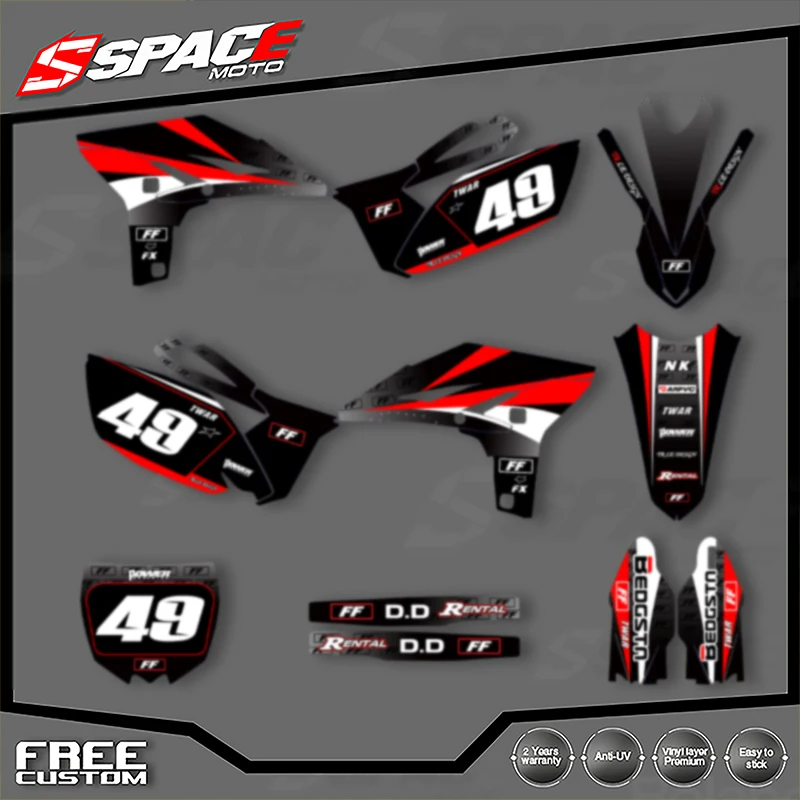 SPACE Custom Motorcycle Graphics Background Decal for YAMAHA YZF250 2010 2011 2012 2013 Stickers Kits 006
SPACE Custom Motorcycle Graphics Background Decal for YAMAHA YZF250 2010 2011 2012 2013 Stickers Kits 006