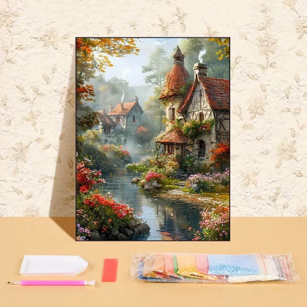 Mountain Town Scenery 5D Diamond Painting Kit Diamond Mosaic DIY Home Decor Gift For Adult Beginners New 2025 Full Round Drill
Mountain Town Scenery 5D Diamond Painting Kit Diamond Mosaic DIY Home Decor Gift For Adult Beginners New 2025 Full Round Drill